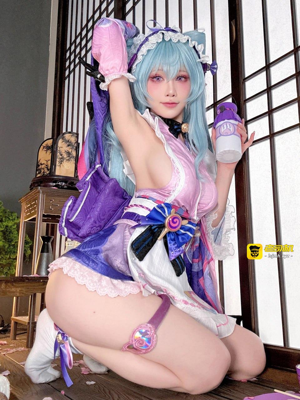 #水淼Aqua #爆乳 #足控 - 图片