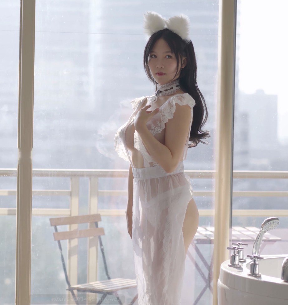 抖娘利世 NO.018 定制视频空气女仆 - 图片