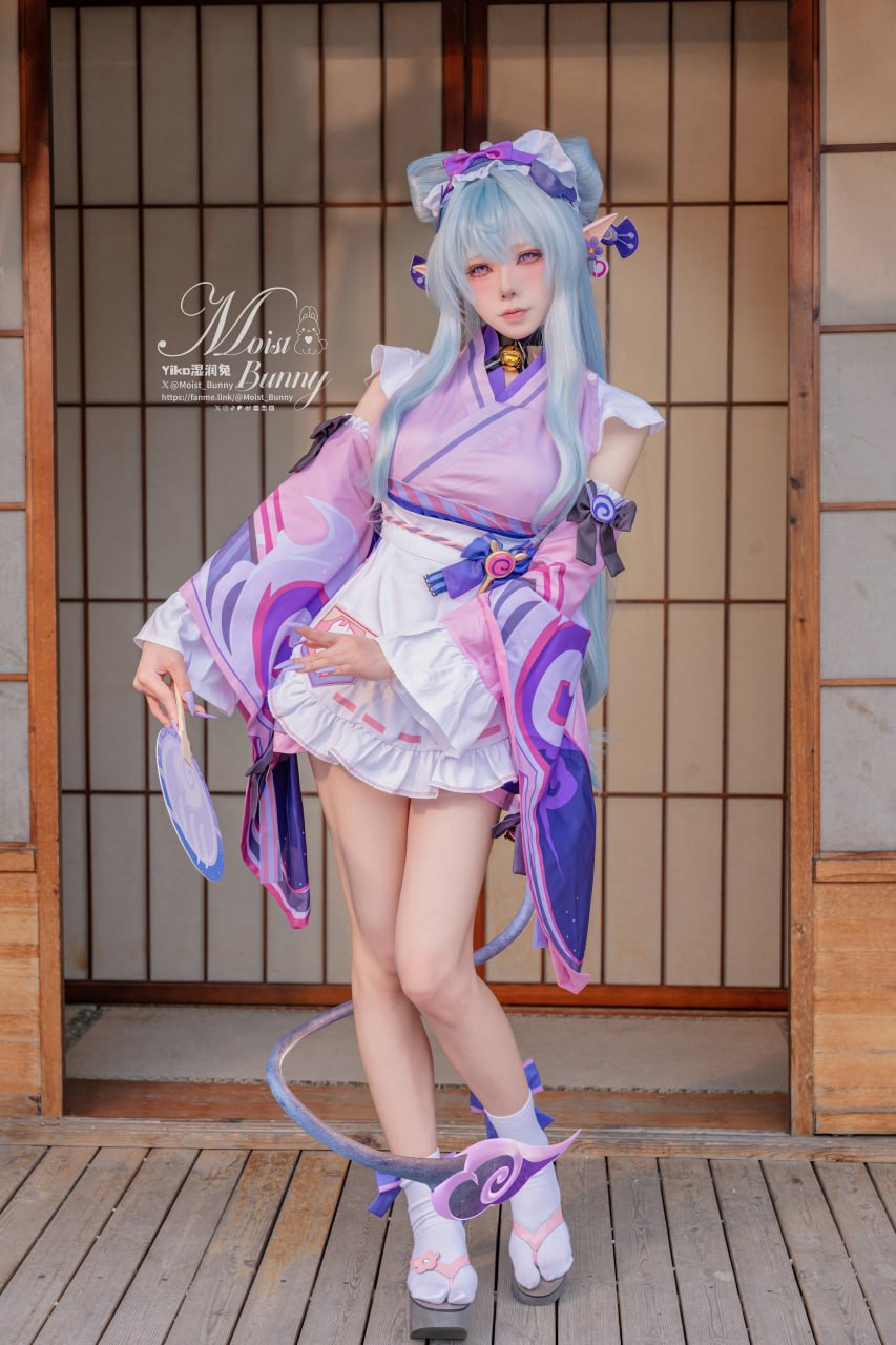 #咬一口兔娘ovo #黏黏团子兔 #咬人小小兔  浮枕朝颜-梦见月瑞希 - 图片