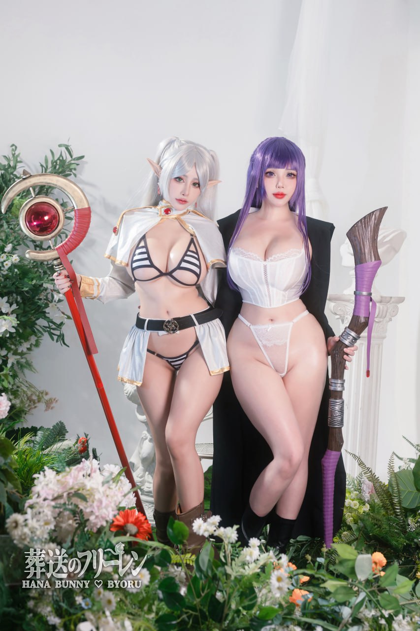 #Byoru Fern and Frieren Sousou no Frieren (&Hana Bunny) - 图片