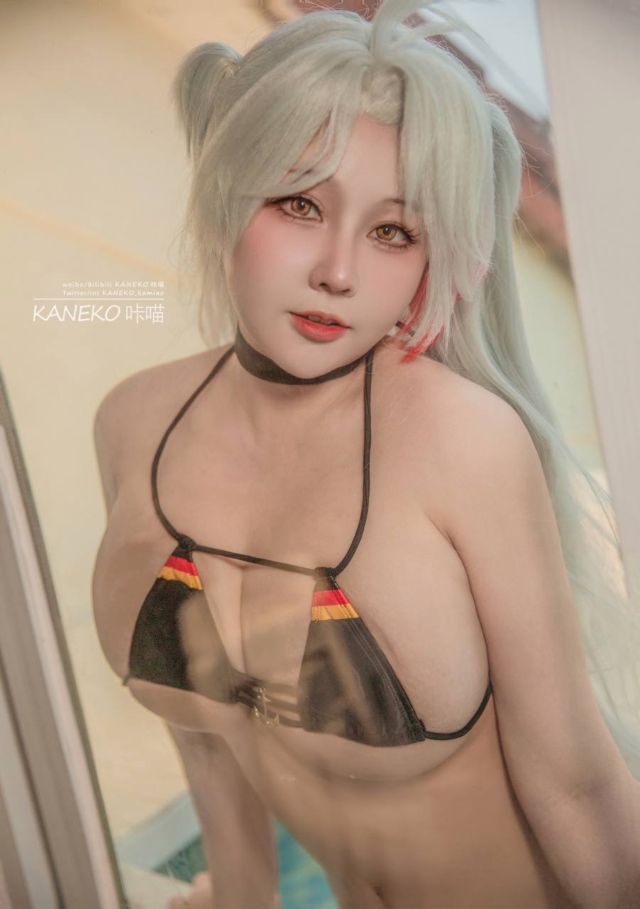 咔喵 – 碧蓝航线 欧根亲王泳装 - 图片