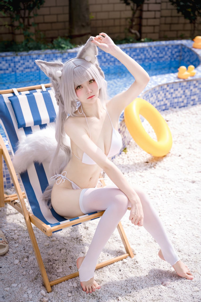#九柒喵  朝凪泳装 - 图片