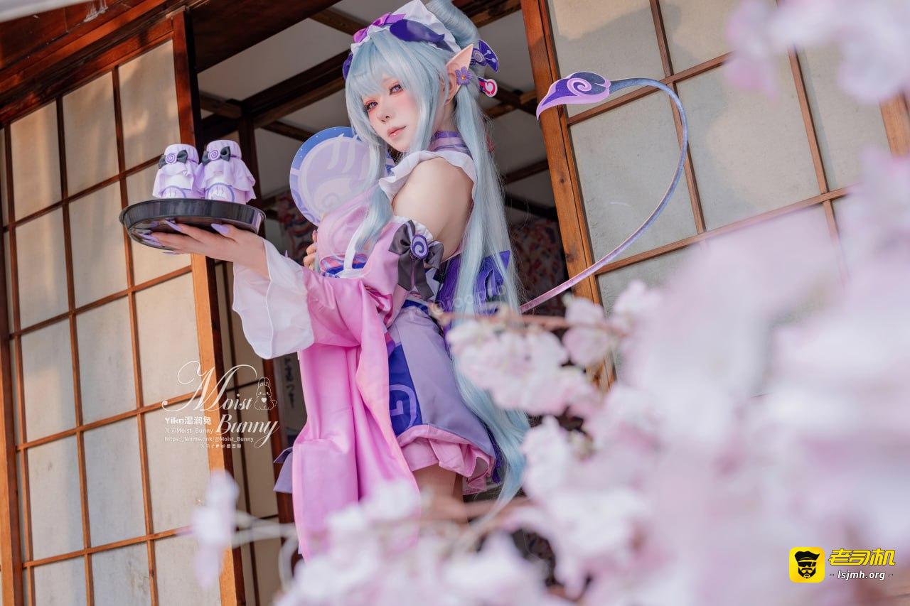 #咬一口兔娘ovo #黏黏团子兔 #咬人小小兔  浮枕朝颜-梦见月瑞希 - 图片