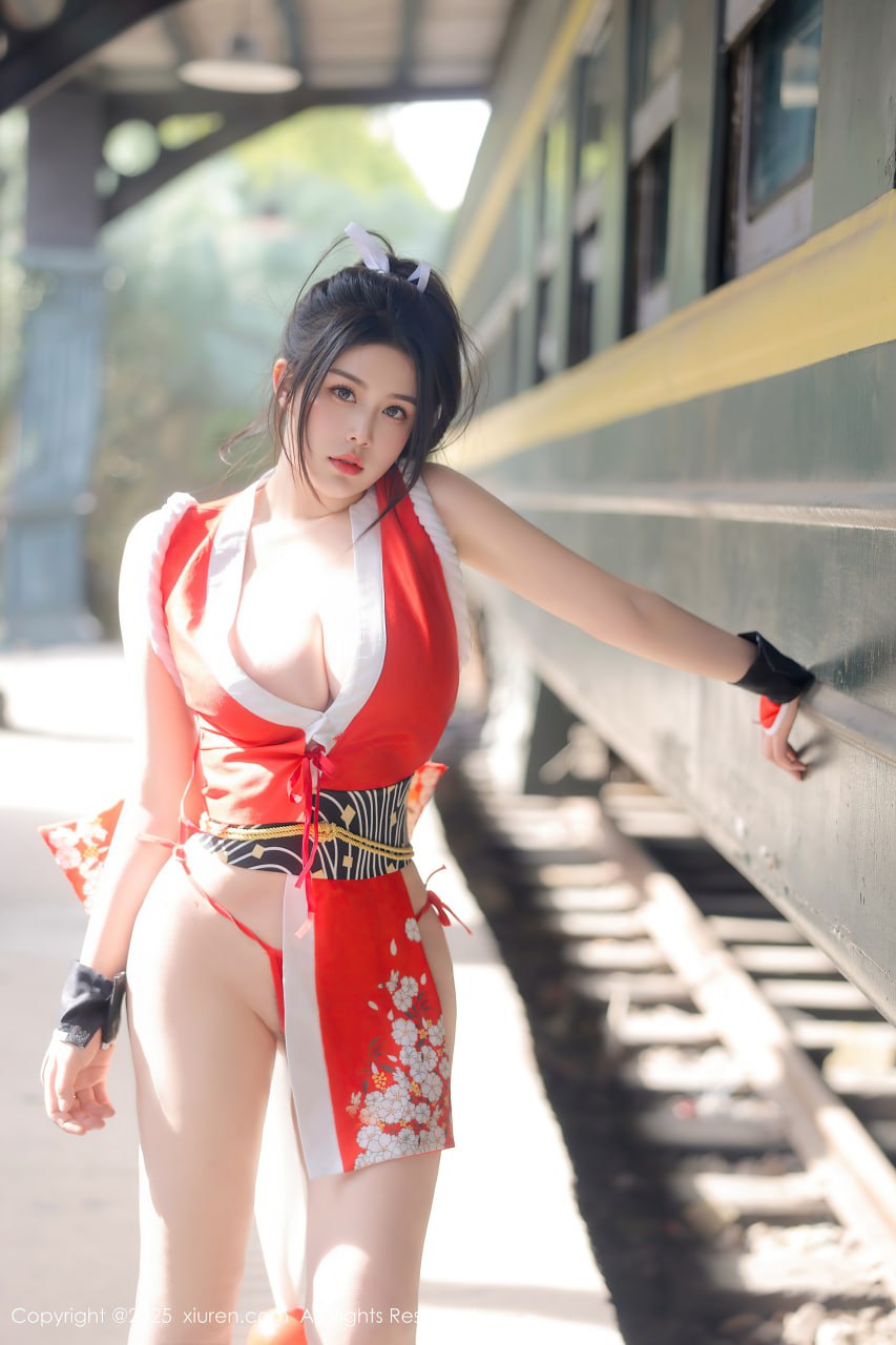 #林若凡F #爆乳  不知火舞 - 图片