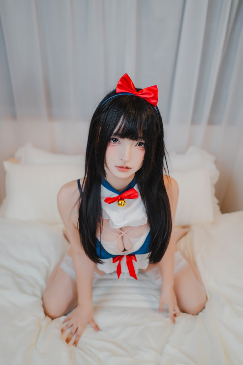 神楽坂真冬 - 白丝猫娘 - 图片
