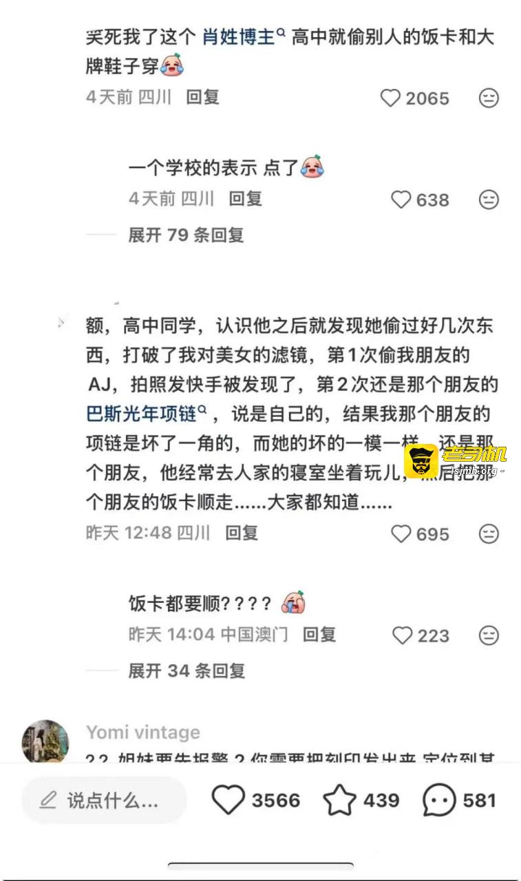抖音网红“小鱼丸子”偷闺蜜600万奢侈品被抓！温柔人设崩塌，多位受害者控诉“狸猫换太子” - 图片