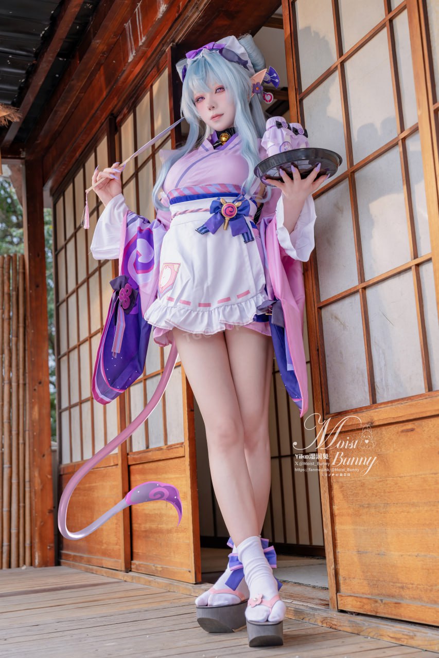 #咬一口兔娘ovo #黏黏团子兔 #咬人小小兔  浮枕朝颜-梦见月瑞希 - 图片