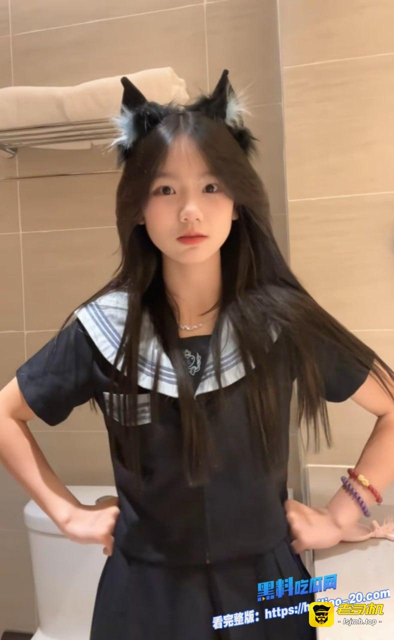 抖音百万粉甜系少女网红小新彻底塌房了！昔日清纯萌妹人设一夜崩塌，金主怒曝光酒店线下不雅视频，最新短发时期完美露脸实锤！ - 图片