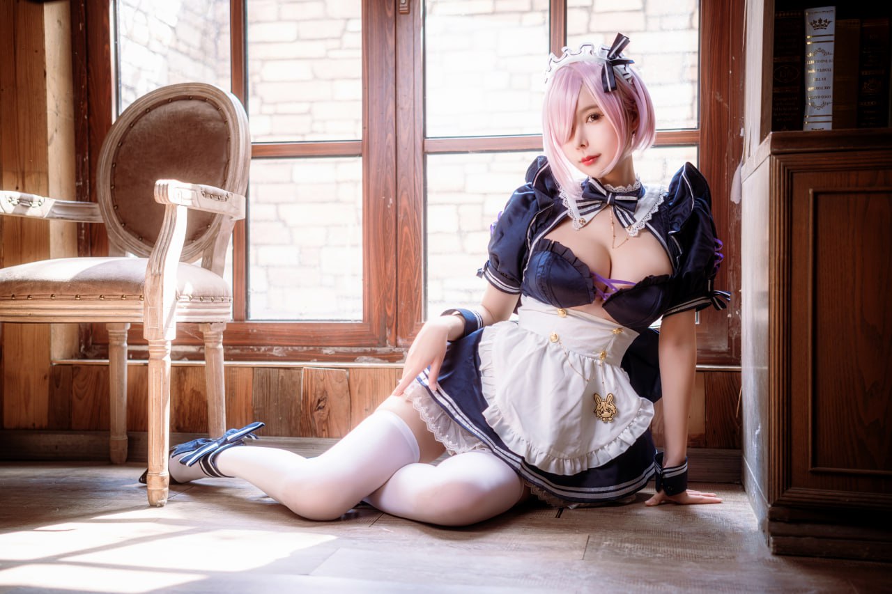 #亚马逊鲶鱼 #cos FGO 玛修女仆