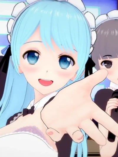 【德叔】蓝发偶像向坂知夏漫画封面