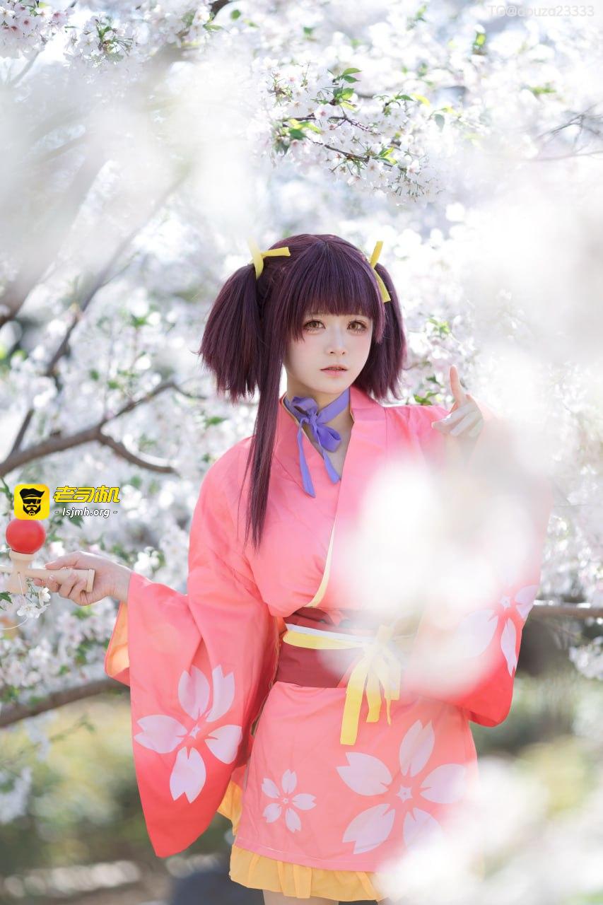 #九柒喵 #和服 #cosplay 无名 - 图片