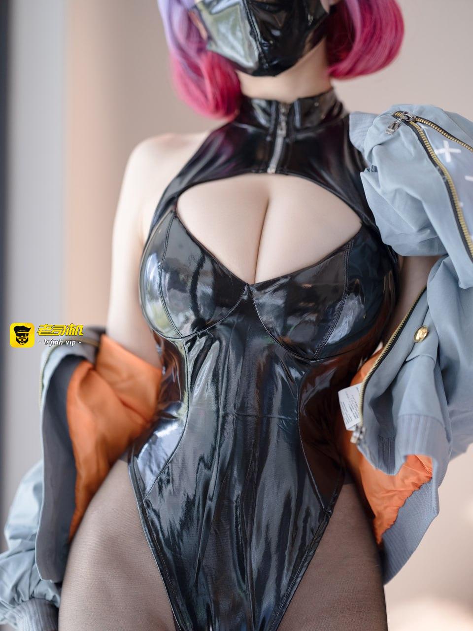 #小仓千代w  #爆乳 #皮衣 - 图片