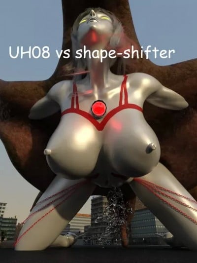 [XognaM Test.Ver] Ultraheroine Defeated: UH08 vs shape-shifter漫画封面