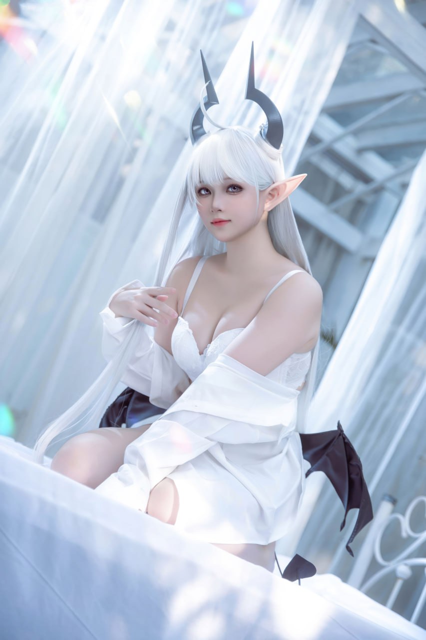 #屿鱼  #白发 阿尔蒂玛 媞娅 - 图片