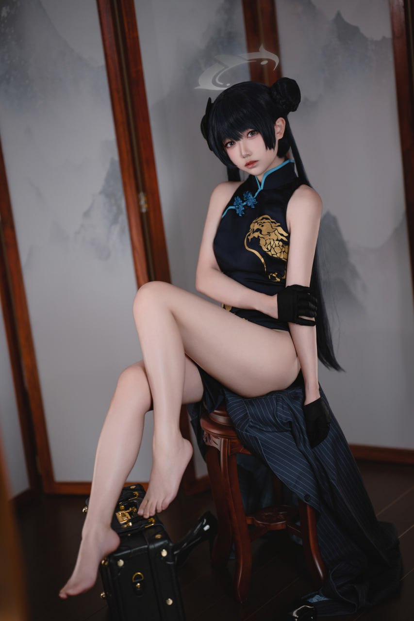 #cosplay 蔚蓝档案 妃咲 - 图片