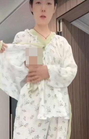 抖音带货主播小海牙直播公然露奶 惊喜一幕让众多男粉直呼过瘾 严重怀疑是想借此涨热度 - 图片