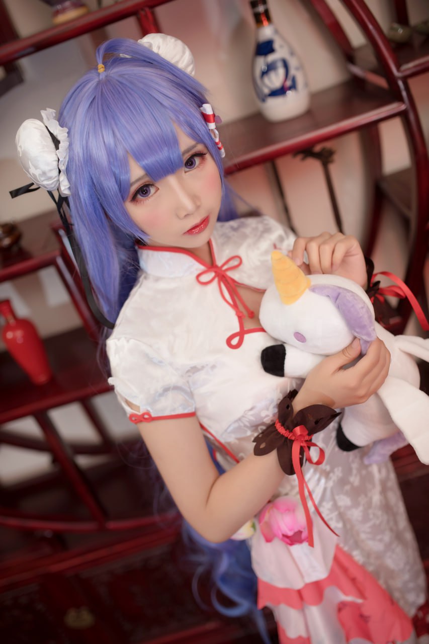 #面饼仙儿  独角兽旗袍