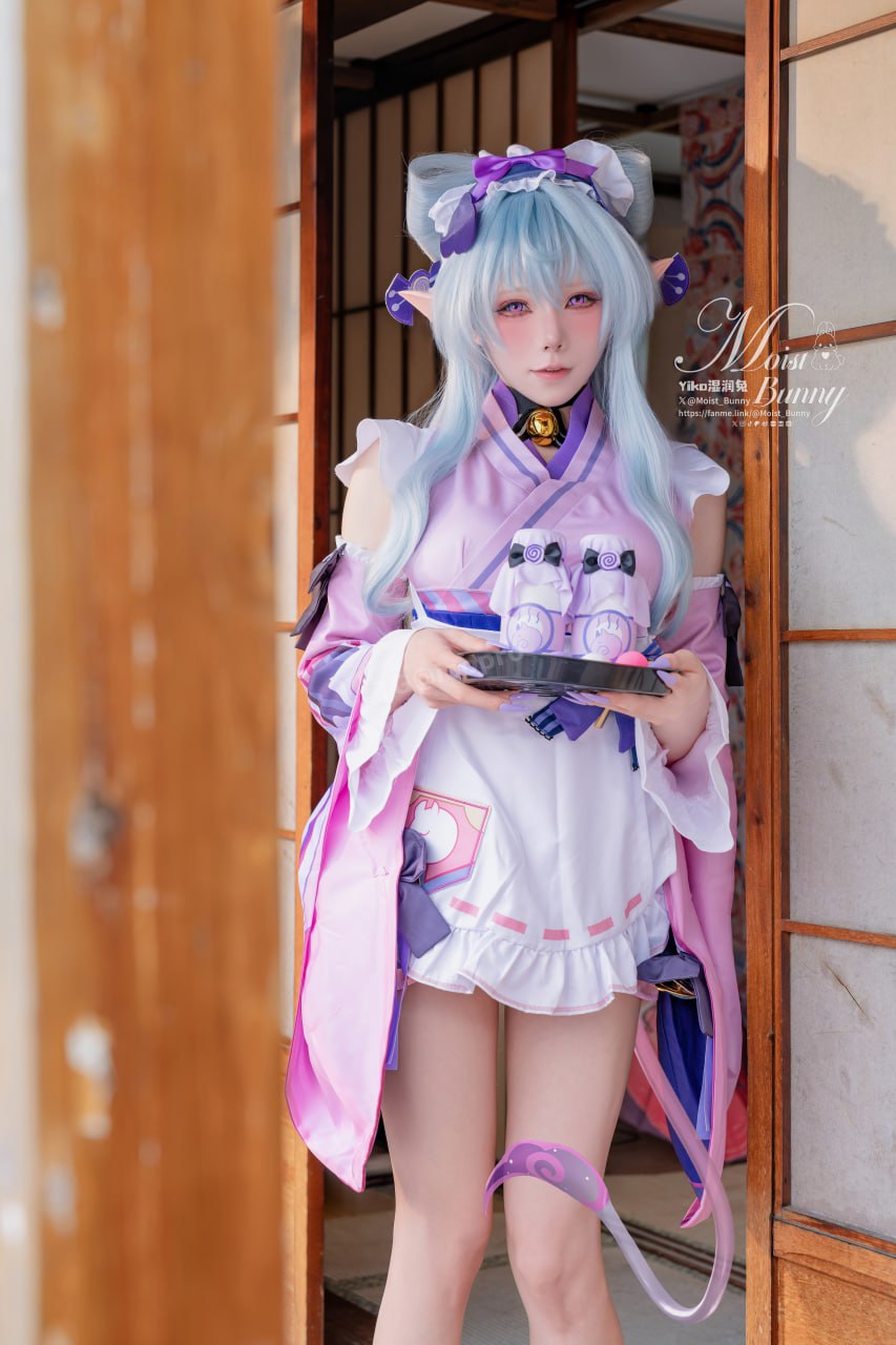 #咬一口兔娘ovo #黏黏团子兔 #咬人小小兔  浮枕朝颜-梦见月瑞希 - 图片