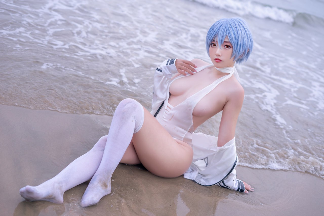 #MessieHuang #泳衣 #死库水 #白丝 Rei