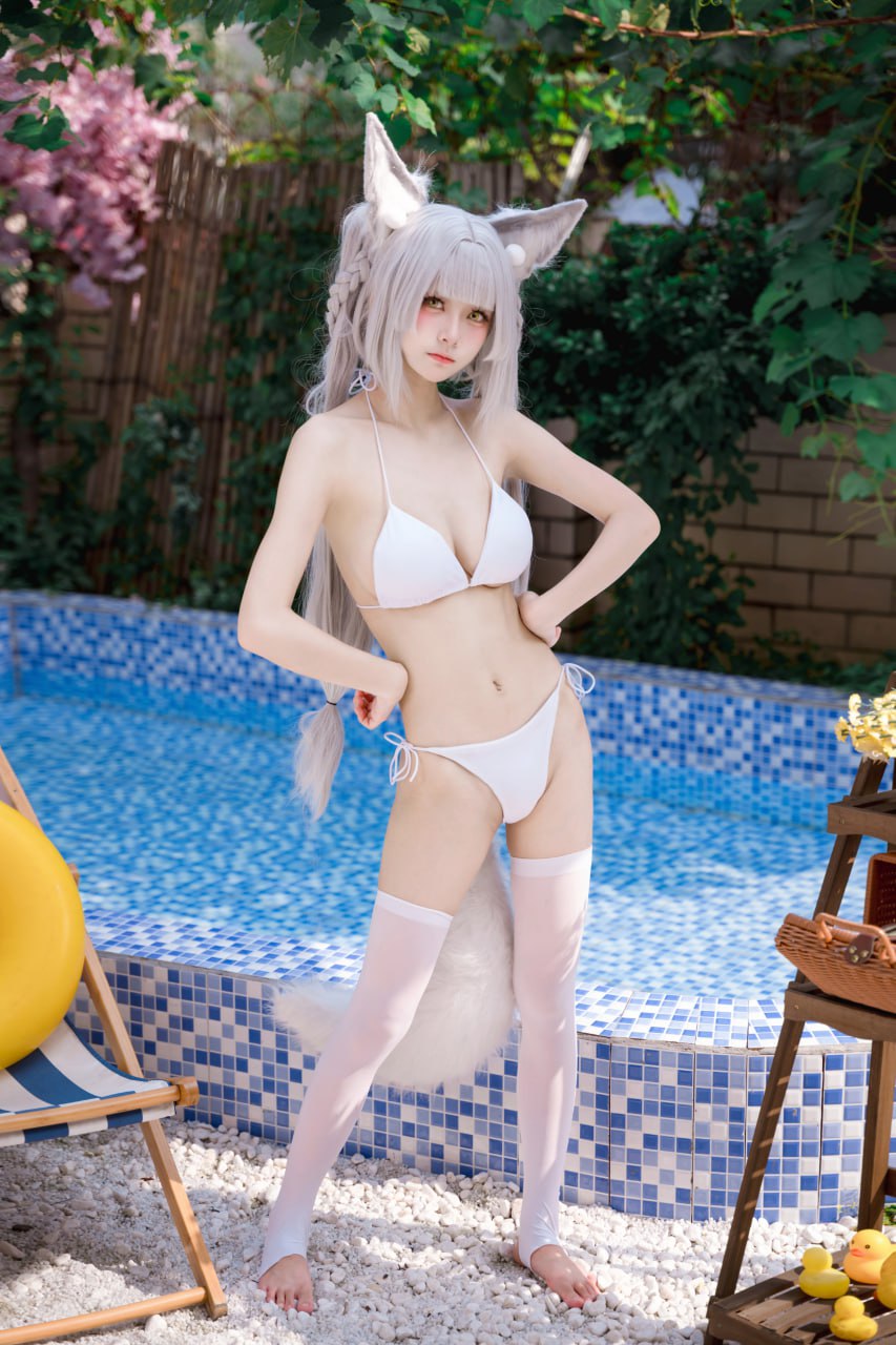 #九柒喵  朝凪泳装 - 图片
