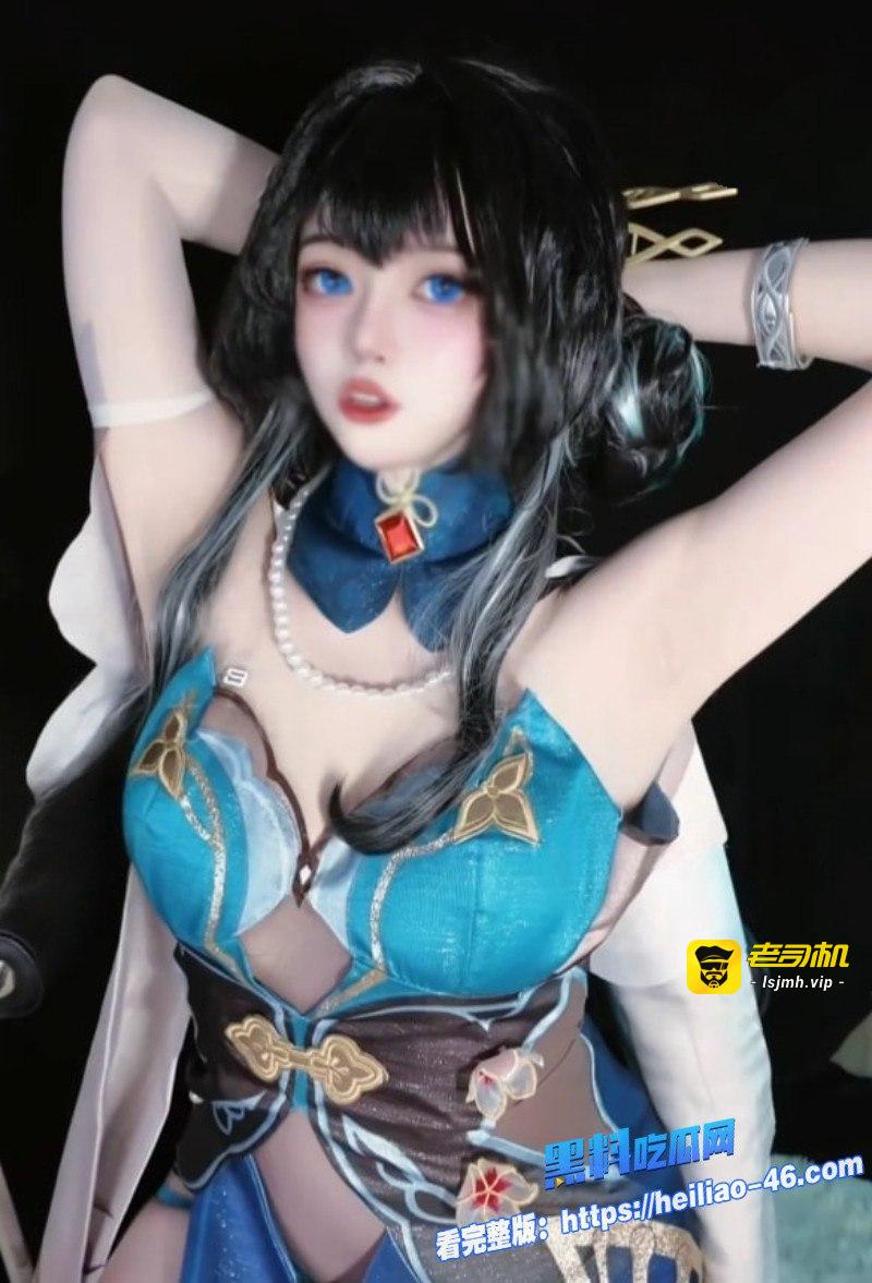 推特福利姬 月野兔 COS星穹铁道阮梅 奖励男奴开拓者 口交撸屌狂榨精液！ - 图片