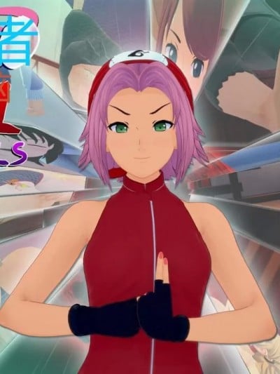 [GeaGTS] Naruto Shrinking Trouble 1 Konoha Girls漫画封面