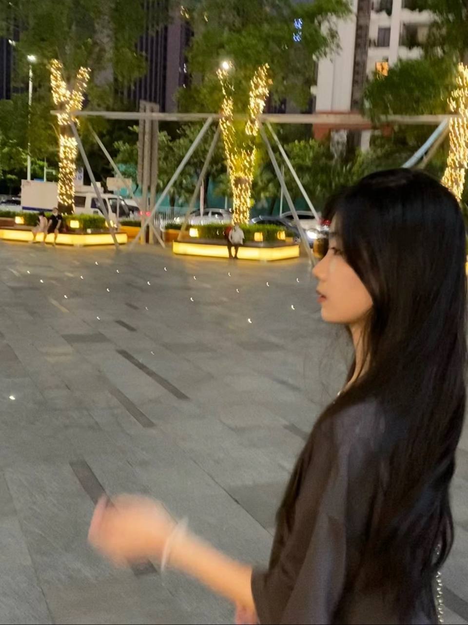 地标  陕西省西安市 一名女大学生 就读于西安大学 一名女 长相清纯可爱 陈思怡 - 图片