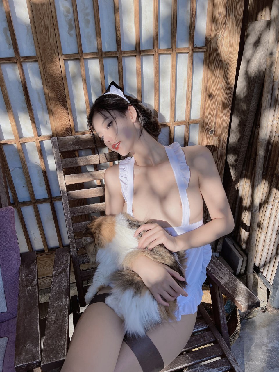 就是阿朱啊  女仆与猫喜欢哪个？