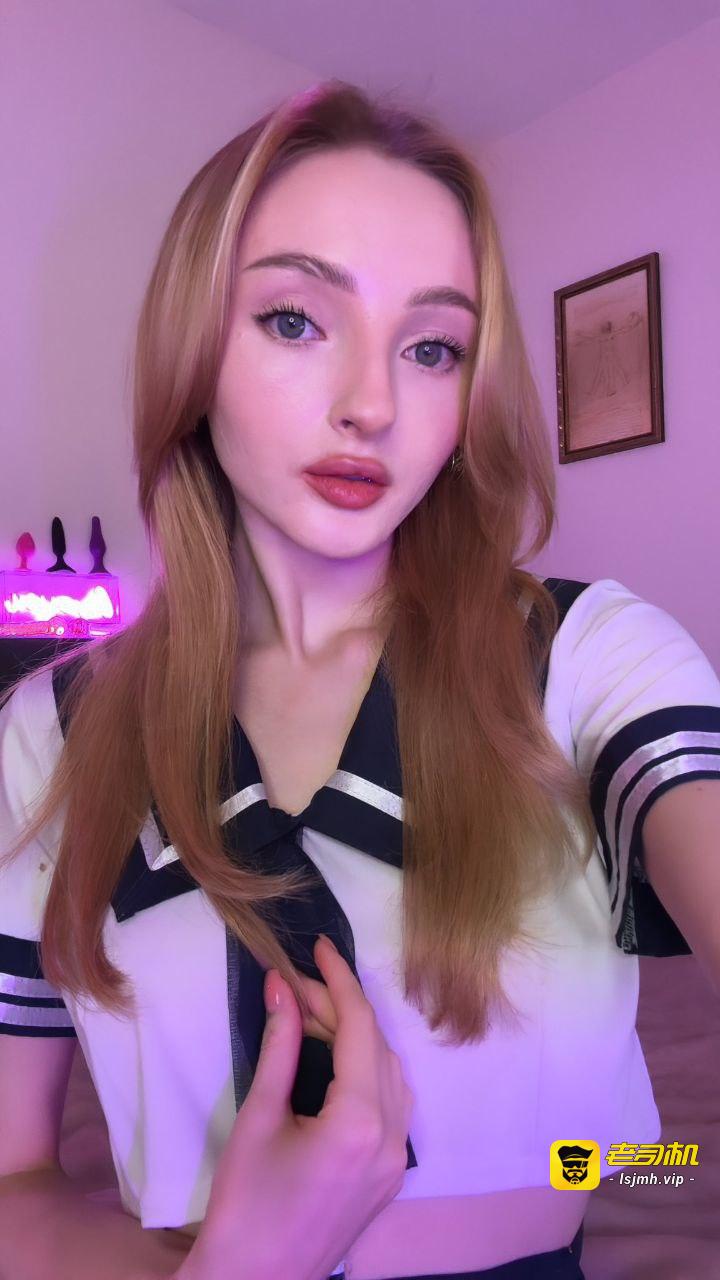 乌克兰绝美网黄Alis_Molli 直播剪辑！身材颜值堪称极品 白丝美腿尽显诱惑！ - 图片