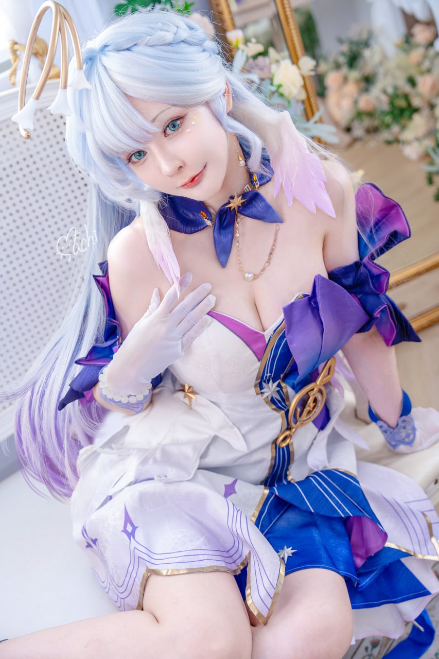 #Machi馬吉 #高颜值 #cos  Robin HonkaiStar Rail - 图片