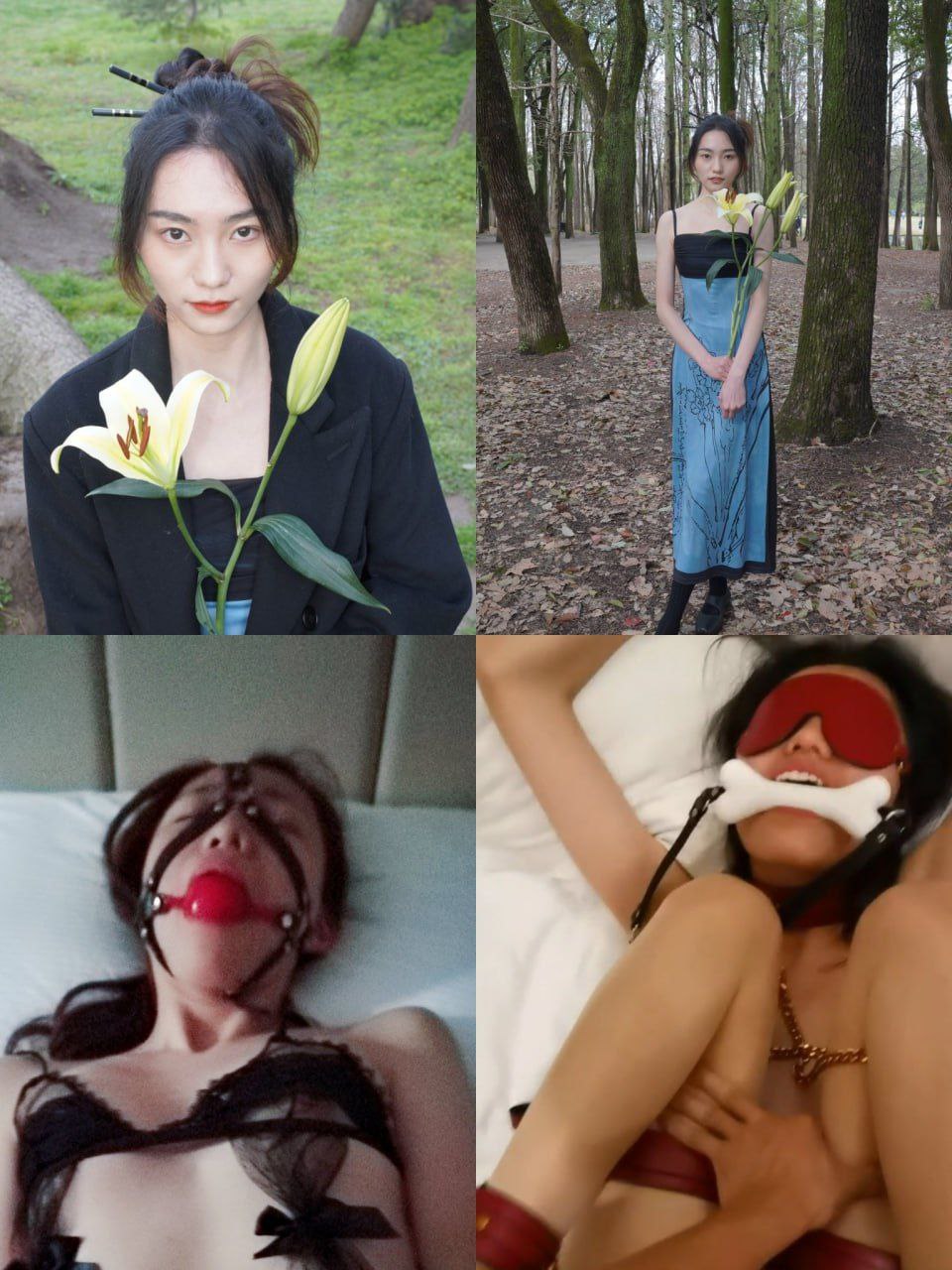 推特极品女大学生被金主调教，白天和同学在一起是乖乖女，晚上就要回去当金主爸爸的性奴。