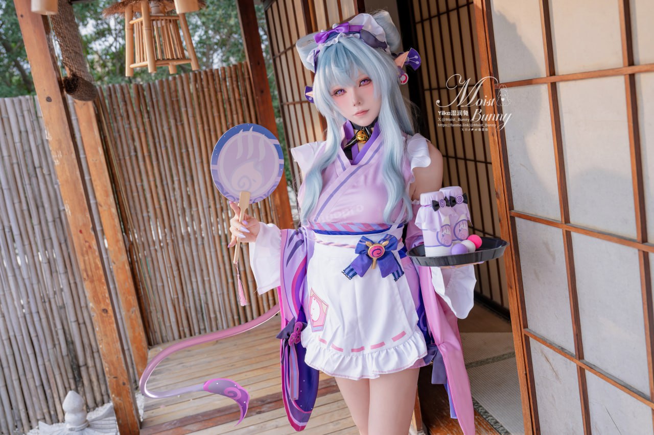 #咬一口兔娘ovo #黏黏团子兔 #咬人小小兔  浮枕朝颜-梦见月瑞希 - 图片