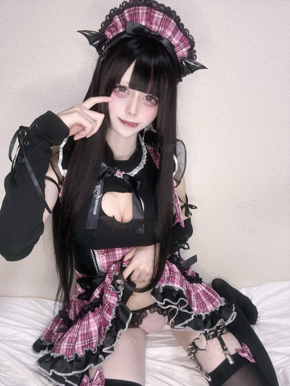 日本高颜值地雷系萝莉少女-魅琉玖 最高档位作品 ，虽是萝莉，身怀大奶，卡哇伊 - 图片