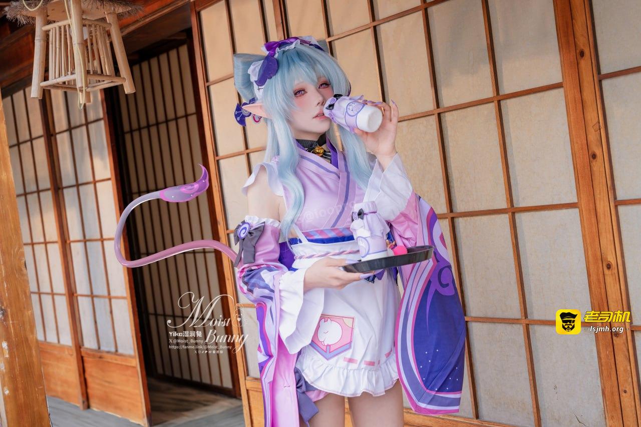 #咬一口兔娘ovo #黏黏团子兔 #咬人小小兔  浮枕朝颜-梦见月瑞希 - 图片