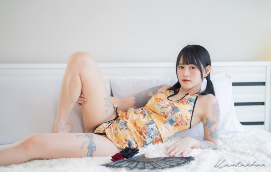 泰国高颜值纹身妹露脸自慰性爱自拍 - 图片