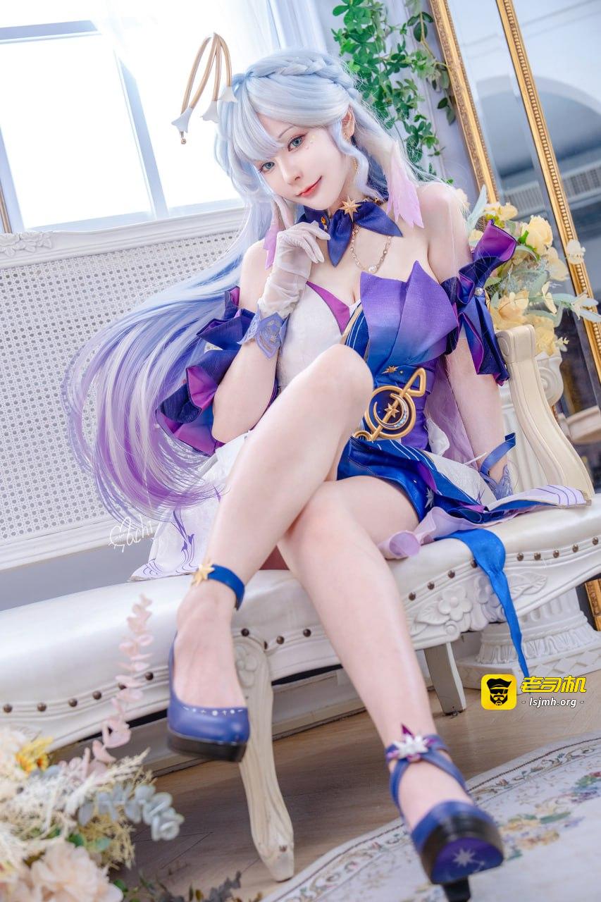 #Machi馬吉 #高颜值 #cos  Robin HonkaiStar Rail - 图片