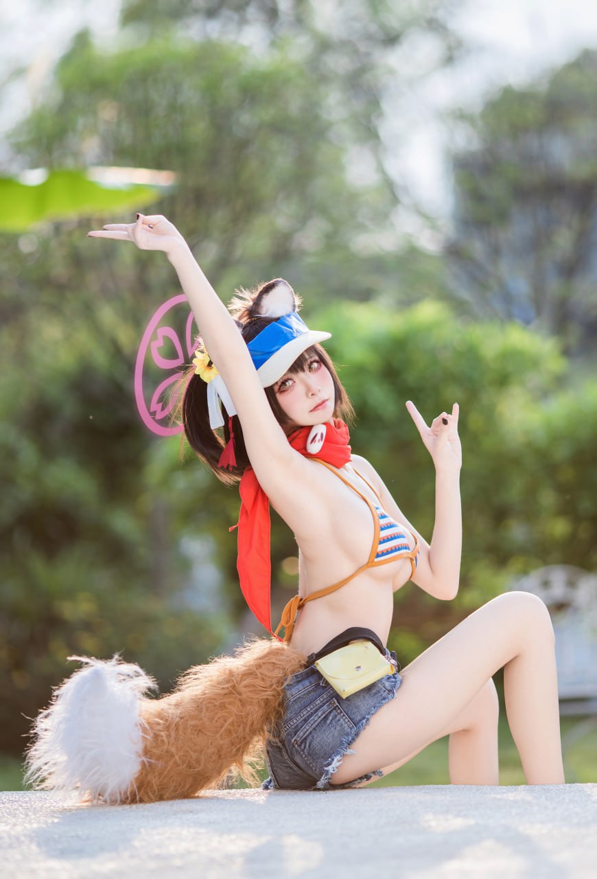 #九柒喵 #大奶子 #牛仔裤 水忍忍