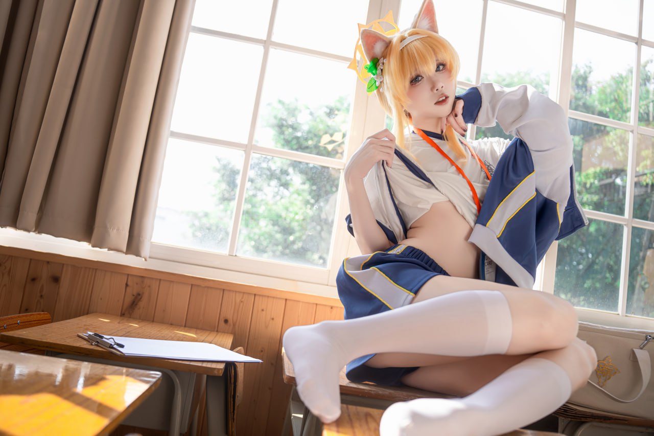 #纸悦Etsu_ko #学生 #校服 玛丽体操 - 图片