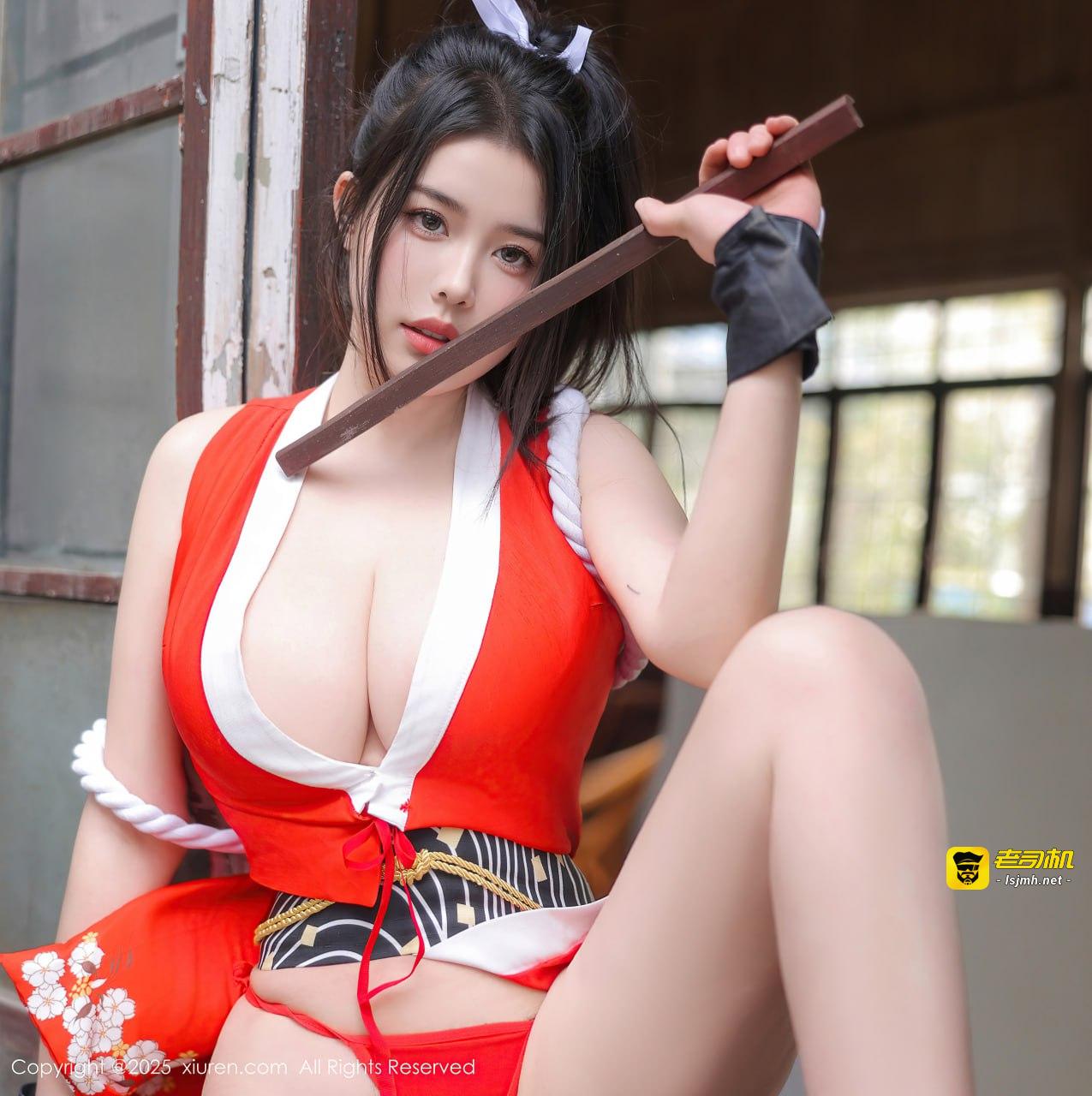 #林若凡F #爆乳  不知火舞 - 图片