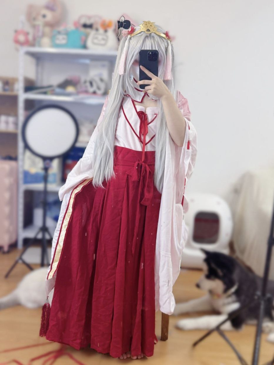 白虎cos朝武芳乃道具自慰