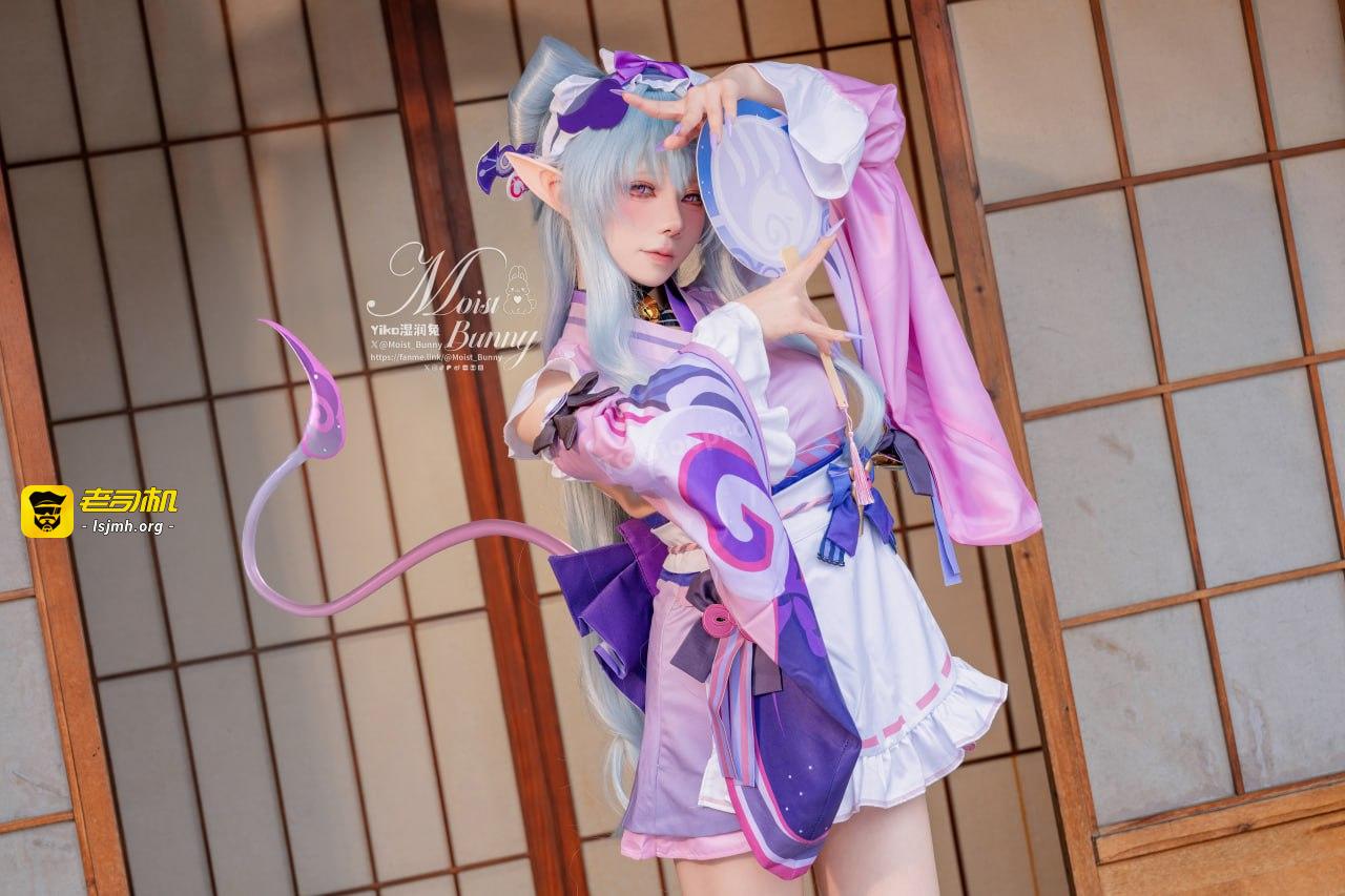 #咬一口兔娘ovo #黏黏团子兔 #咬人小小兔  浮枕朝颜-梦见月瑞希 - 图片