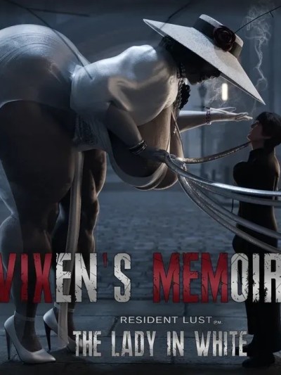 [闲的没事干AI翻译][PervertMuffinMajima] Resident Lust Vixen's Memories - The Lady in White漫画封面