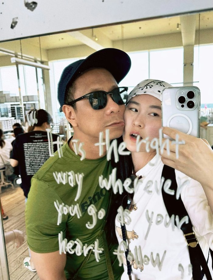 香港男星疑似官宣新恋情，曾与台湾女友结婚，但因性格不合离婚
