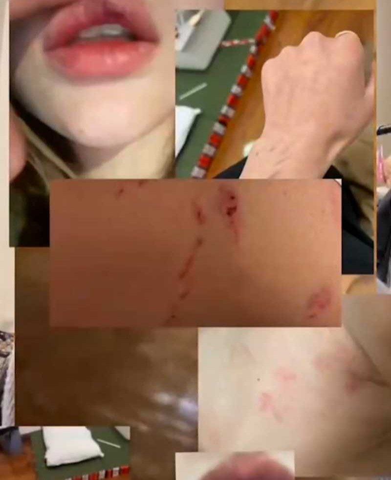 抖音最新惊天大瓜 如意女团妮妮被曝遭父亲从小强奸 背刺闺蜜达哇措找人暴打 - 图片