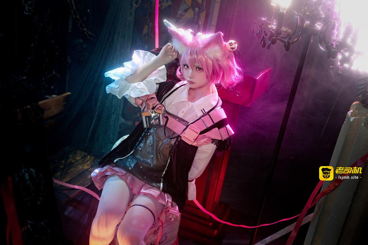 #伊喵君_Nya  #cosplay 明日方舟巫恋 - 图片