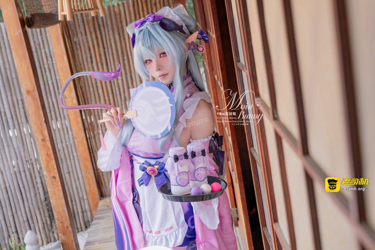 #咬一口兔娘ovo #黏黏团子兔 #咬人小小兔  浮枕朝颜-梦见月瑞希 - 图片