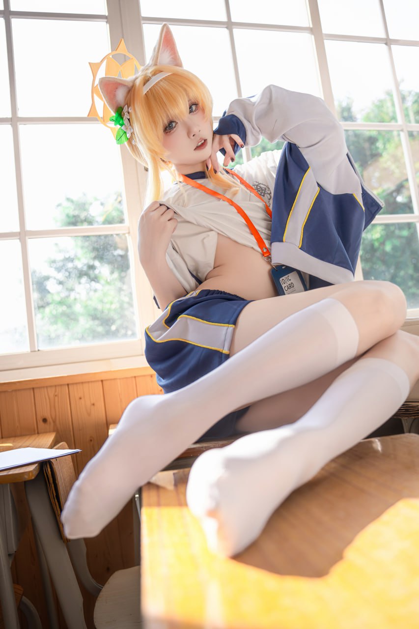 #纸悦Etsu_ko #学生 #校服 玛丽体操 - 图片