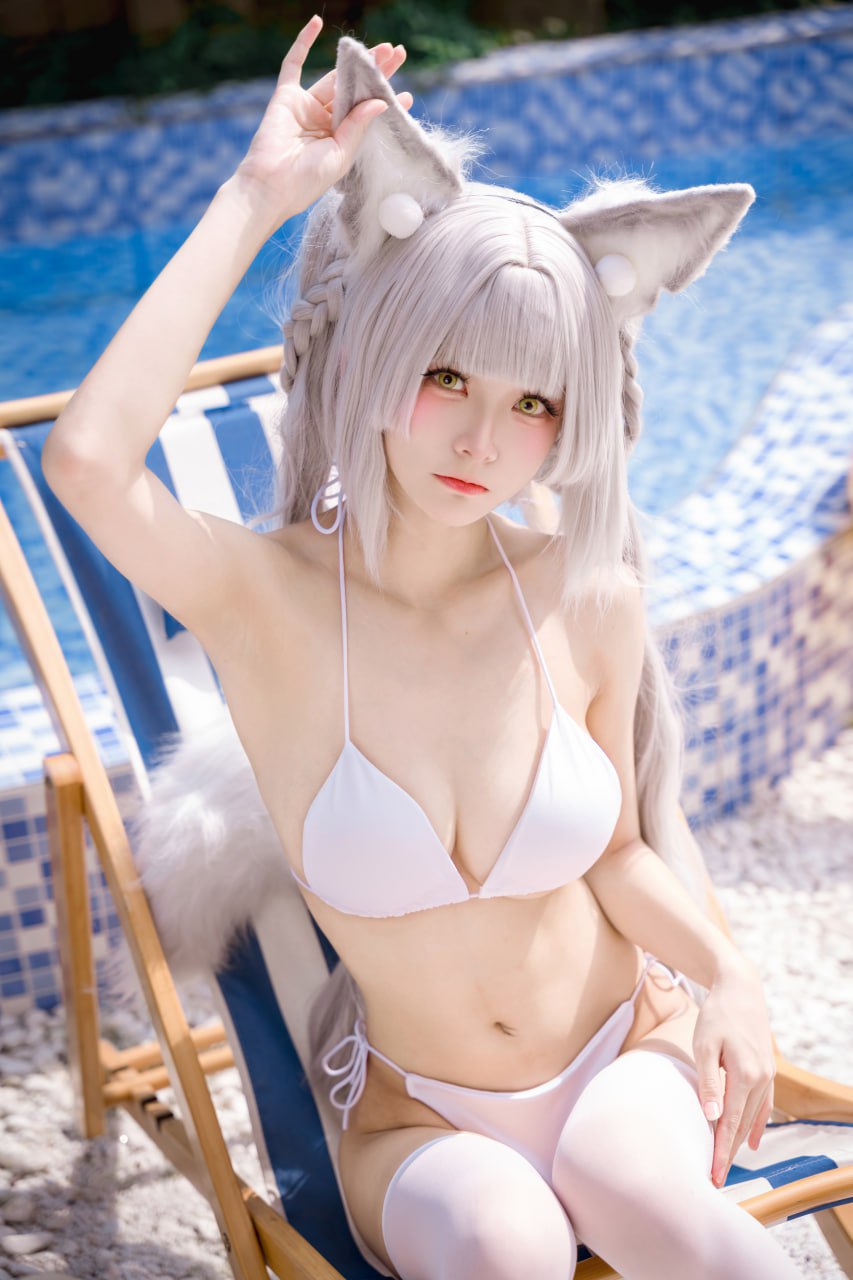 #九柒喵  朝凪泳装