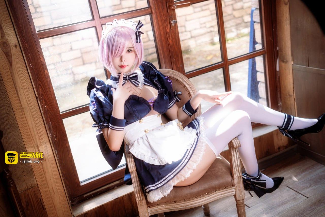 #亚马逊鲶鱼 #cos FGO 玛修女仆 - 图片
