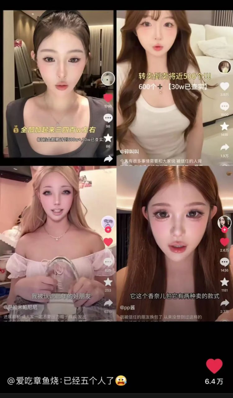 抖音网红“小鱼丸子”偷闺蜜600万奢侈品被抓！温柔人设崩塌，多位受害者控诉“狸猫换太子” - 图片